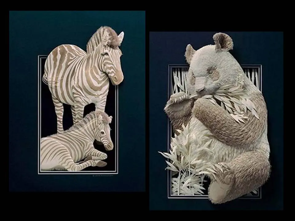 Mira éste increible Arte en papel