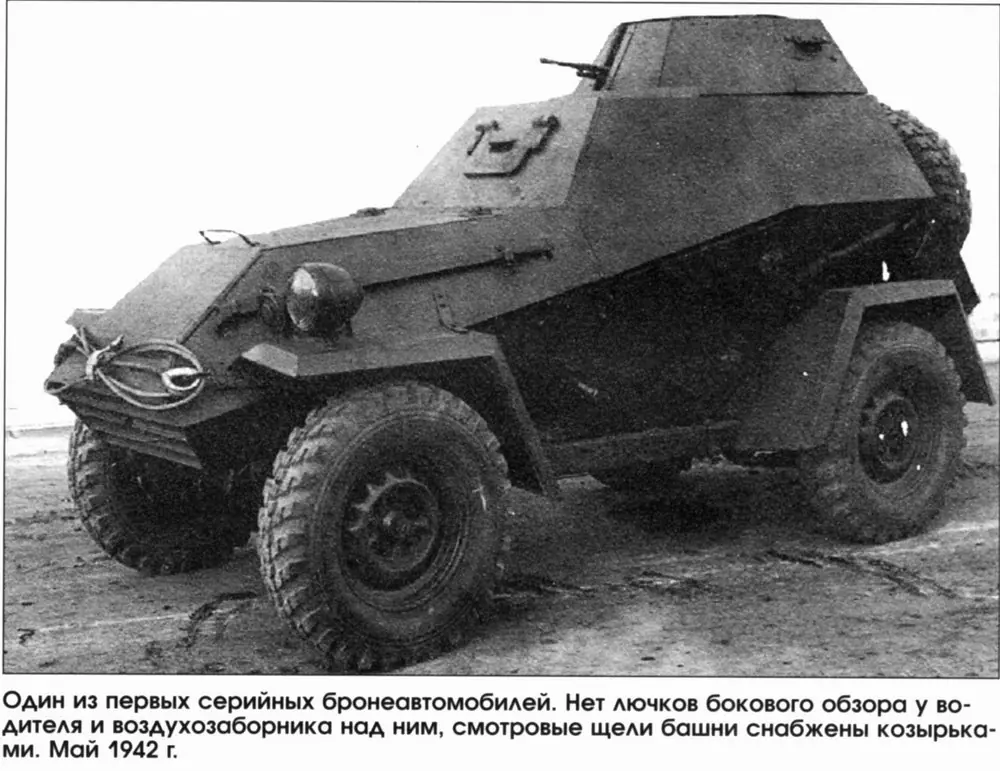 Ba-64 vehículo blindado Soviético.