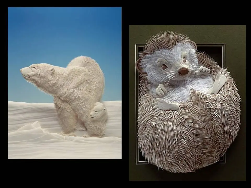Mira éste increible Arte en papel