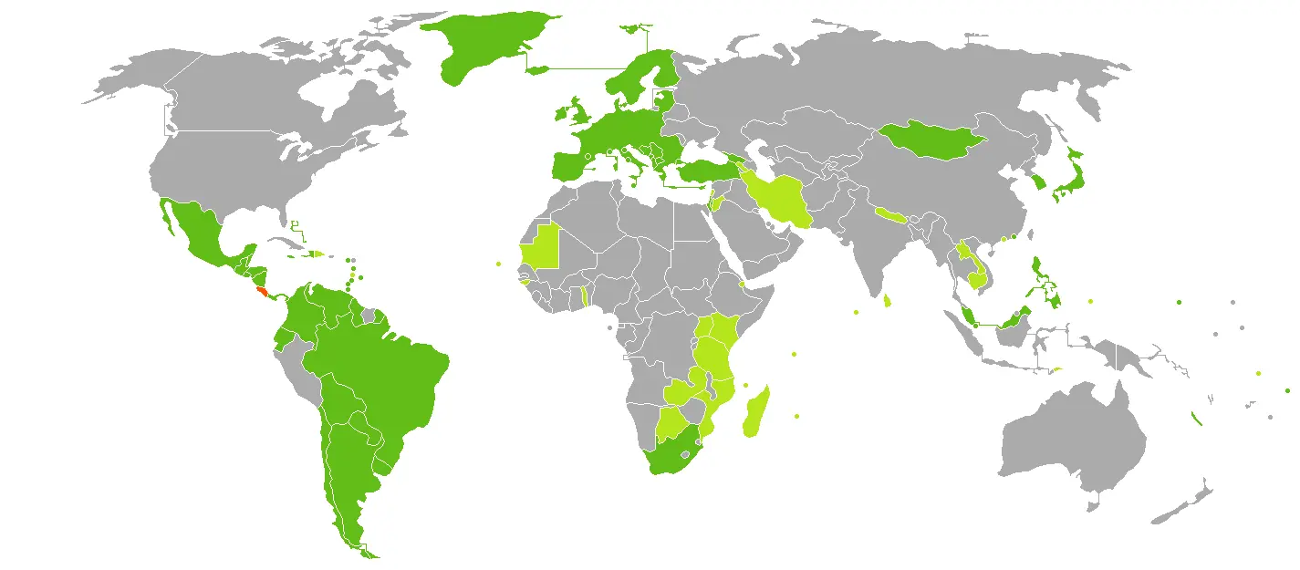 Que País Necesitas Visa?