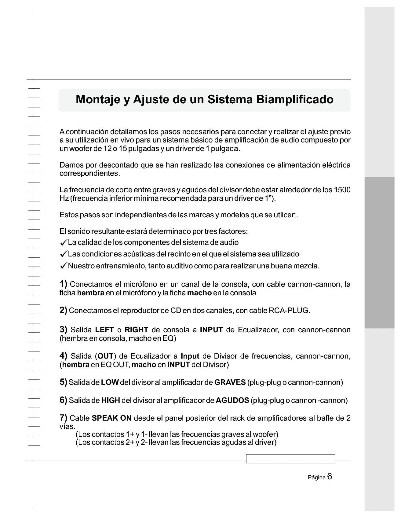 CURSOS DE SONIDO
