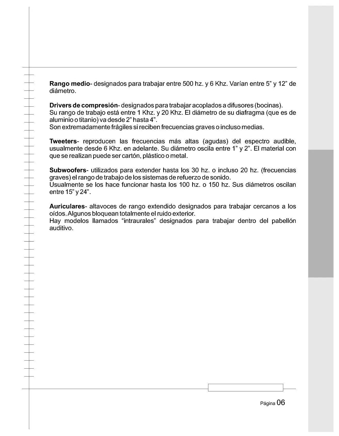 cursos de audio