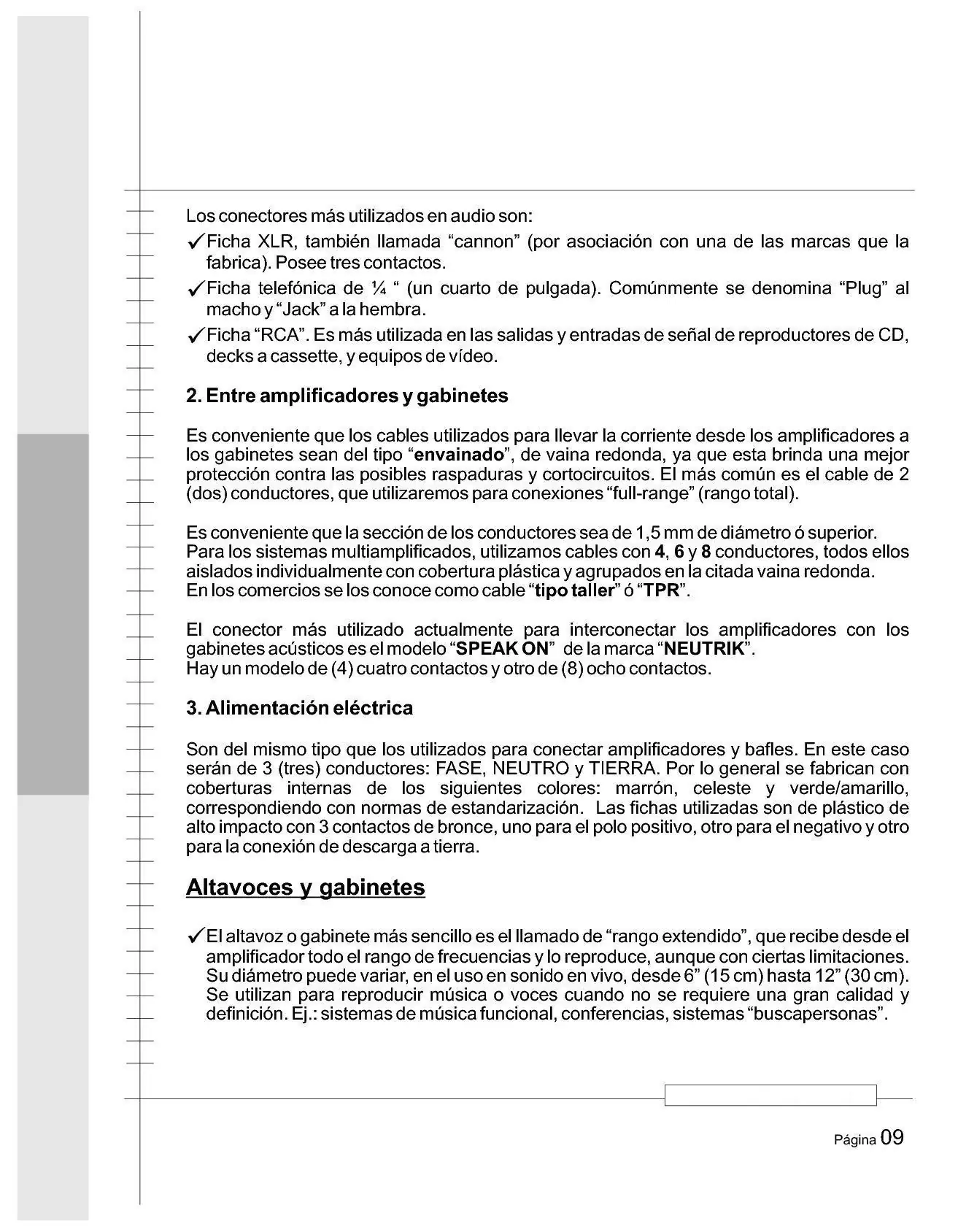 CURSOS DE SONIDO