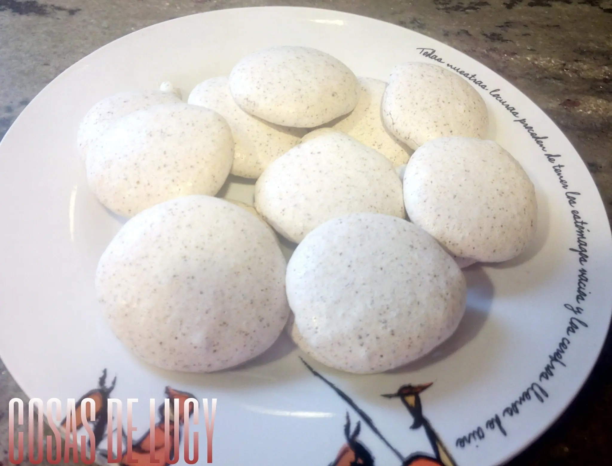 Merengue de chocolate