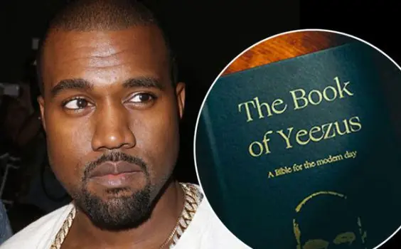 Kanye west lanza su propia Biblia Blasfemia !!