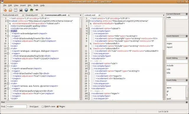 Editor de archivos XML