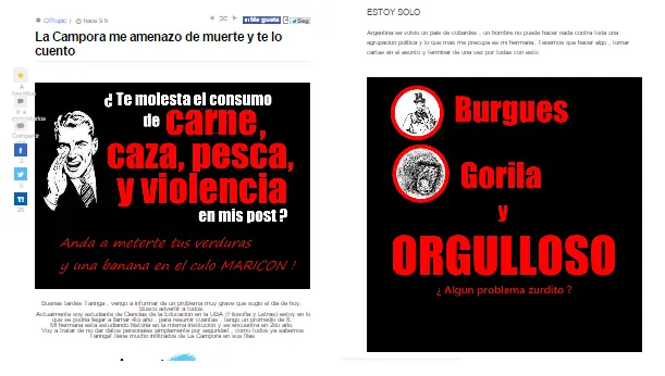 La Campora me amenazo de muerte y te lo cuento II