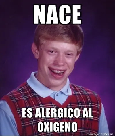 Que mala suerte papá...