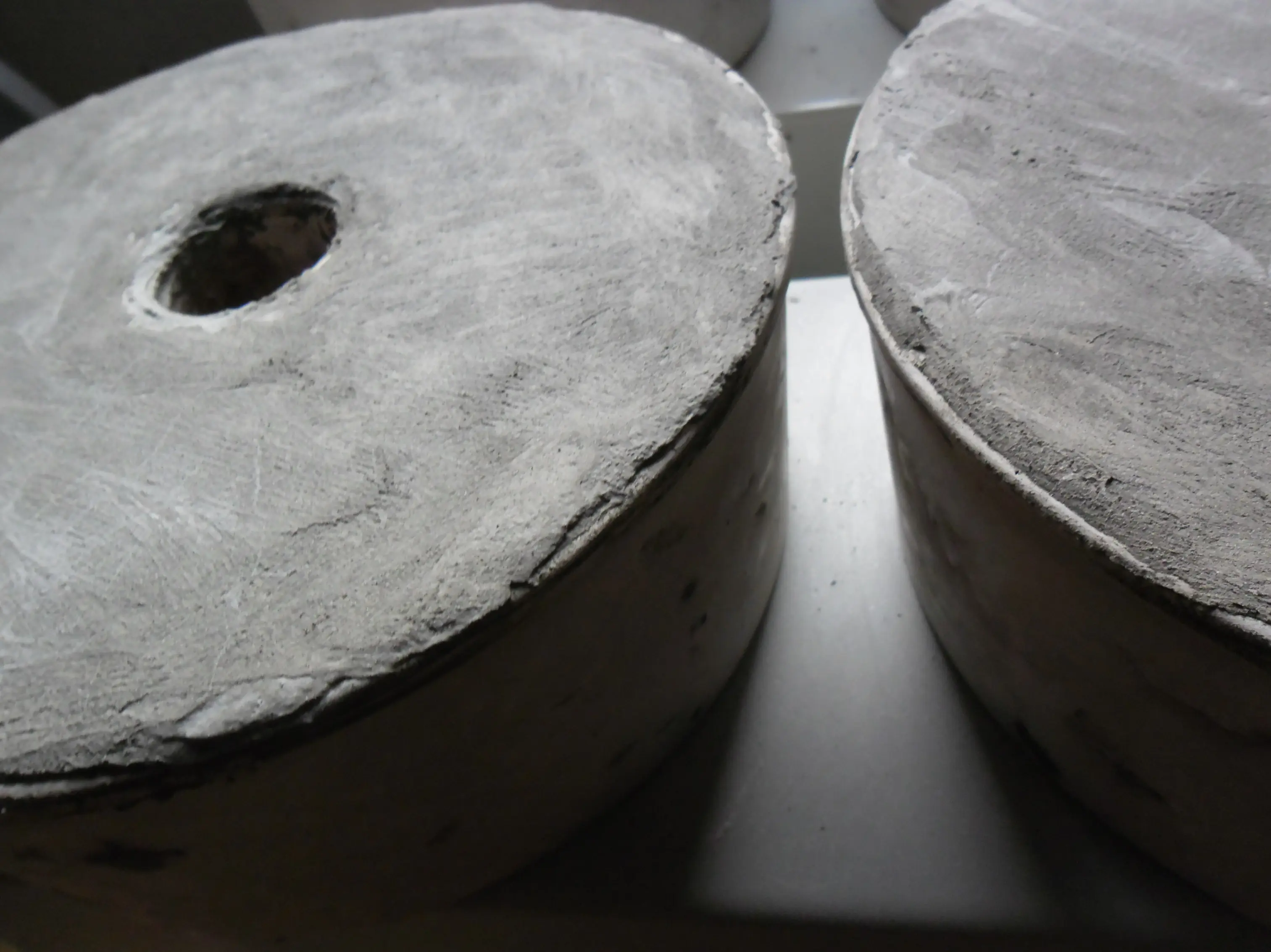 mancuernas de cemento