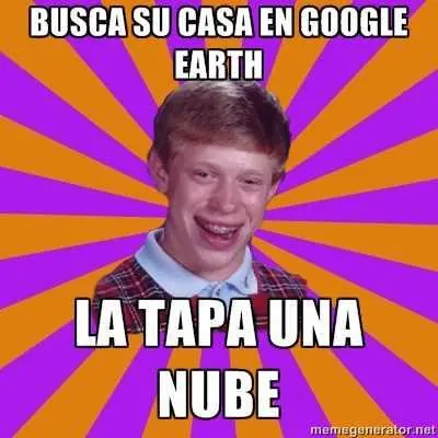 Que mala suerte papá...