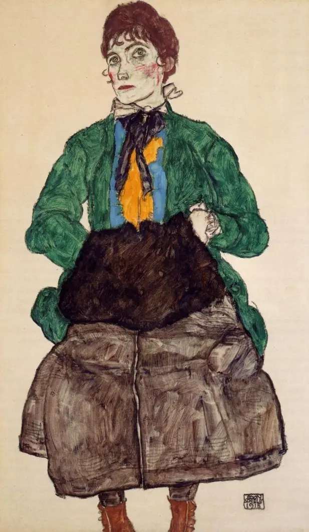 Egon Schiele expresionismo austriaco