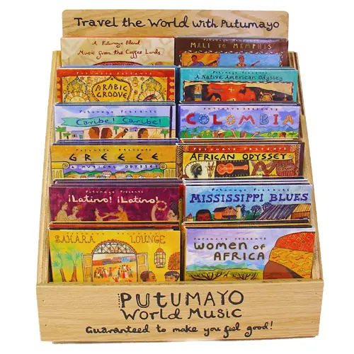 • Putumayo Presents 125 CD's 1425 Trax ~100 Hrs 2 Links •