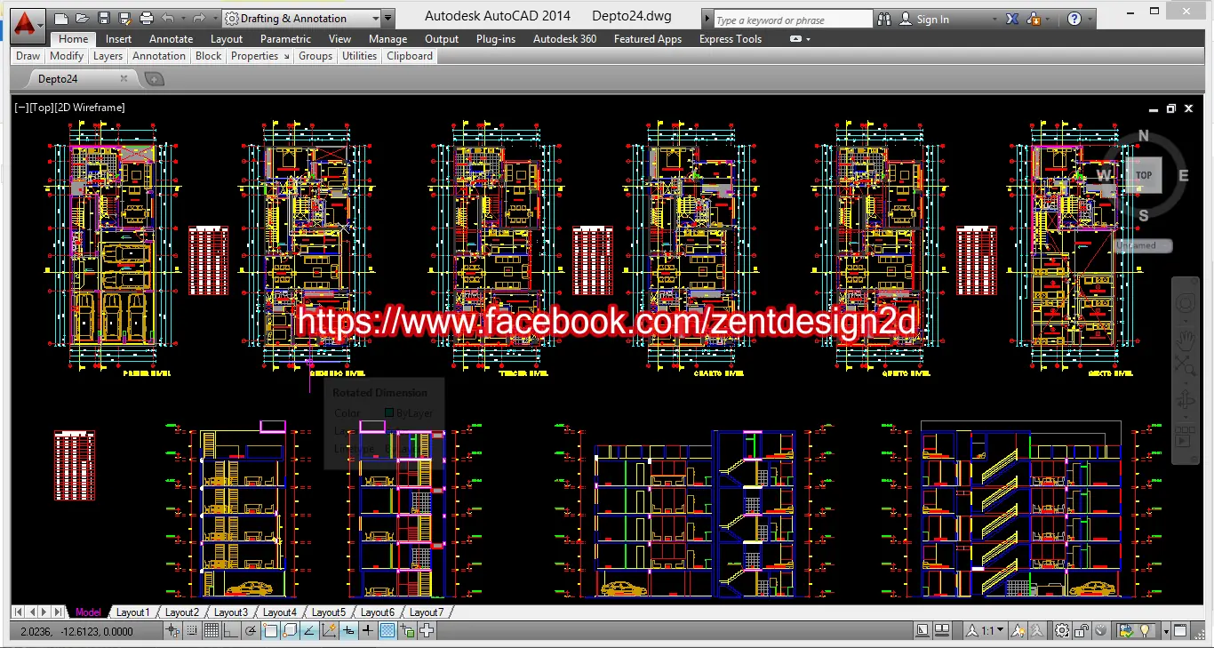 Arquitectos  e Ingenieros Planos DWG