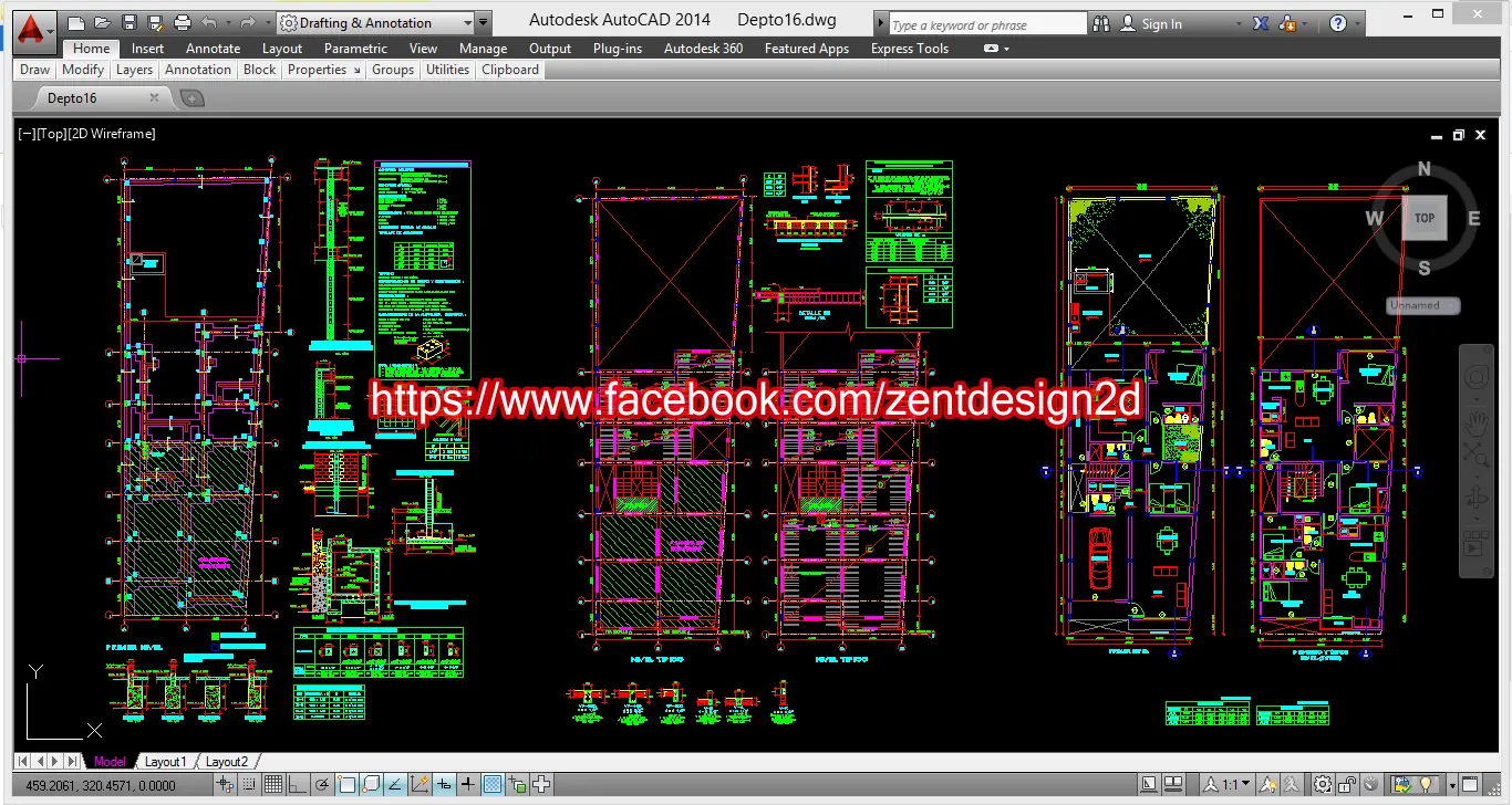 Arquitectos  e Ingenieros Planos DWG