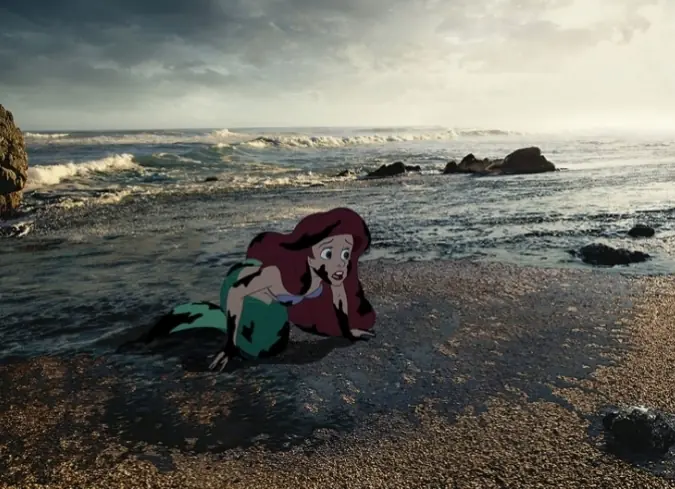 Personajes de Disney en el mundo real