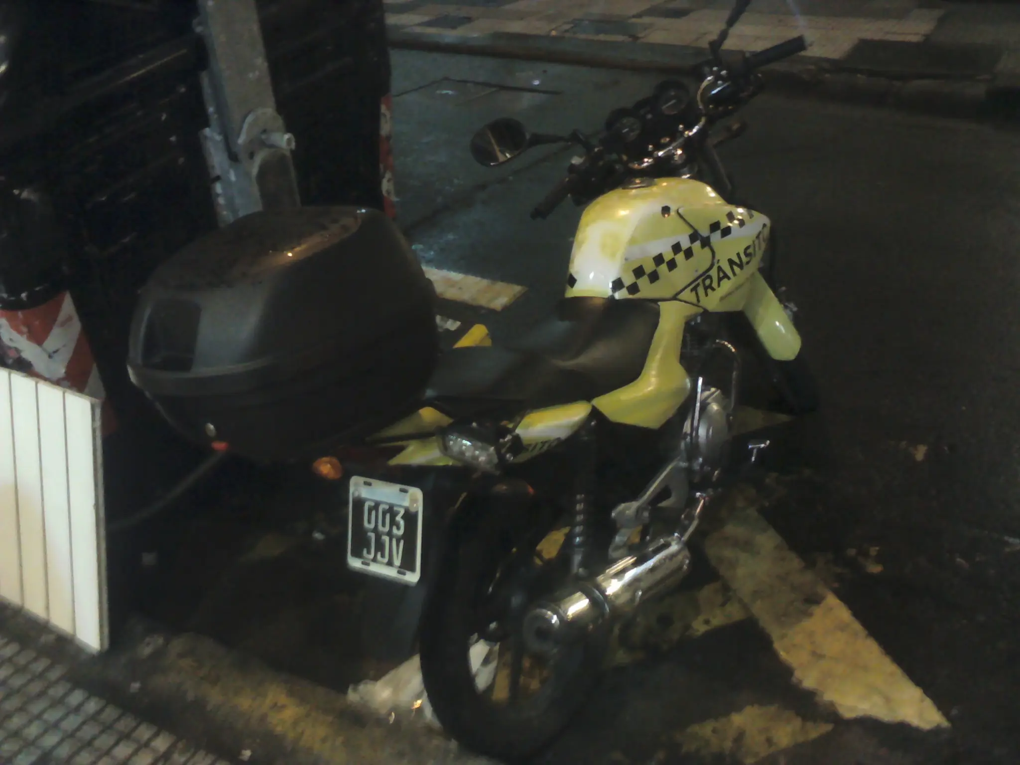 Policia de transito de Macri en Microcentro