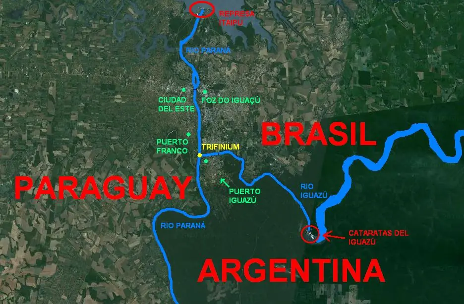 Zona de cascadas