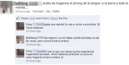 Ridiculos en facebook