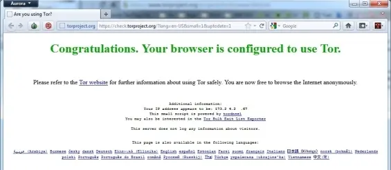 web