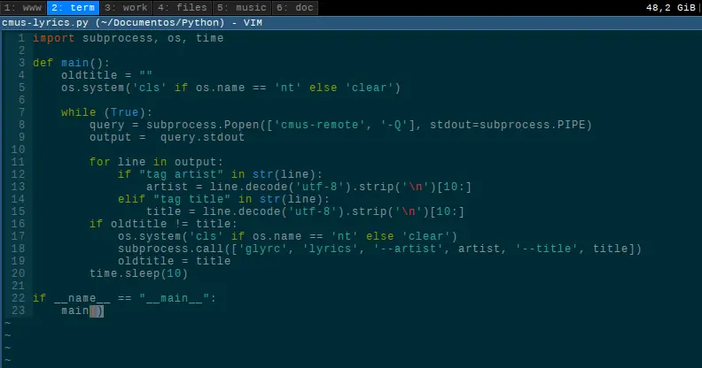 python python