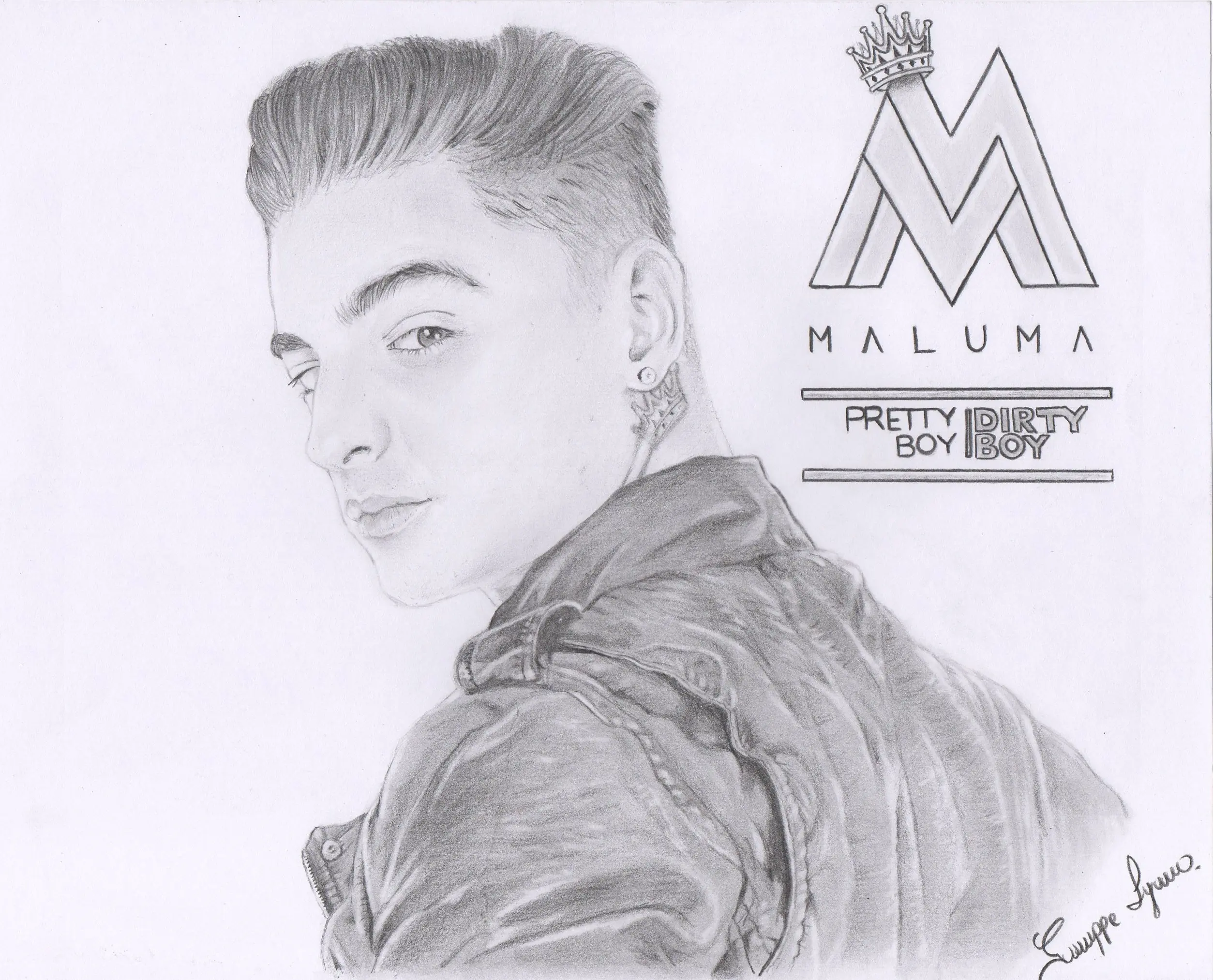 Dibujo Maluma