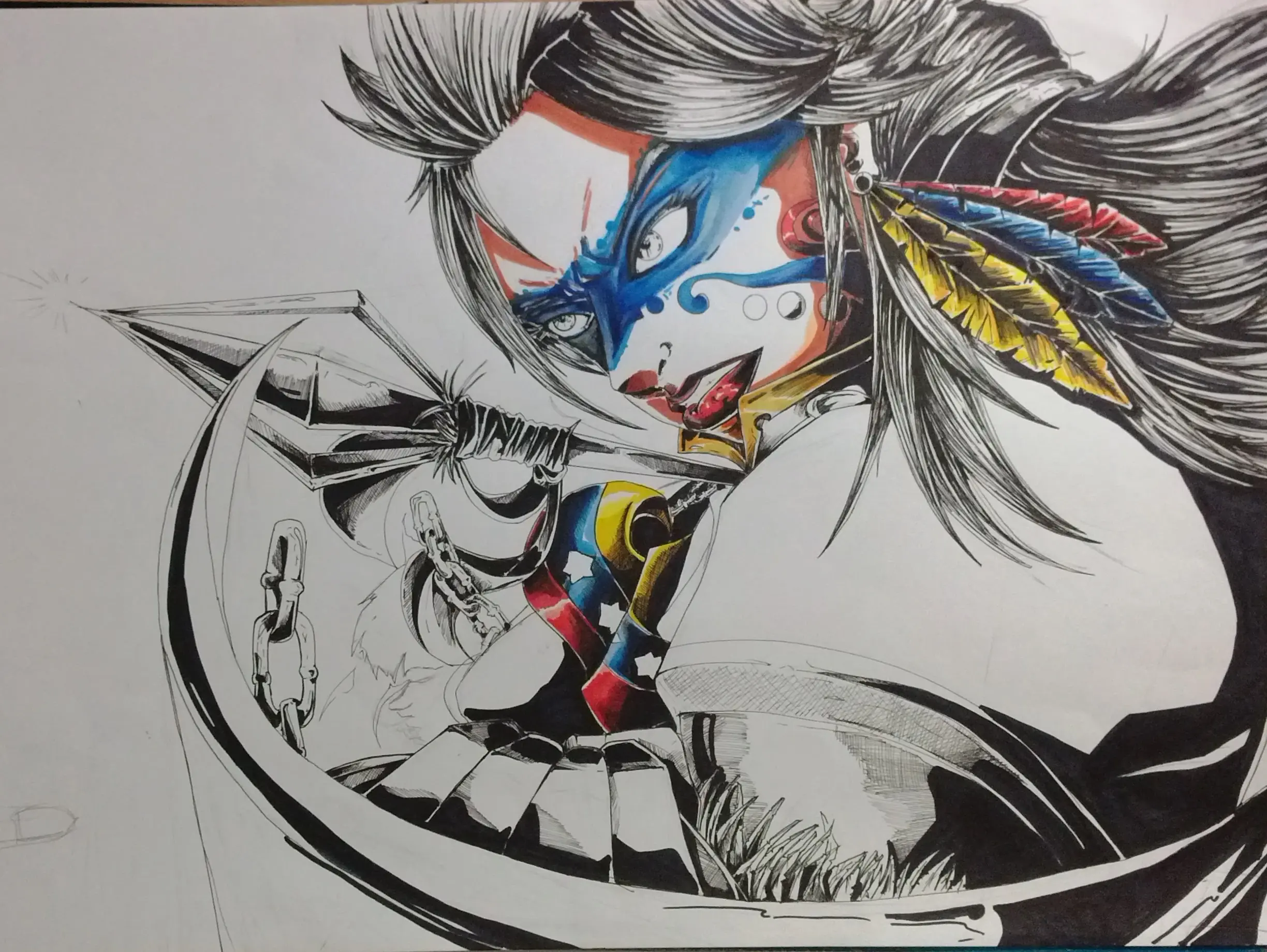 Mi Venezuela Guerrera, Dibujo Propio