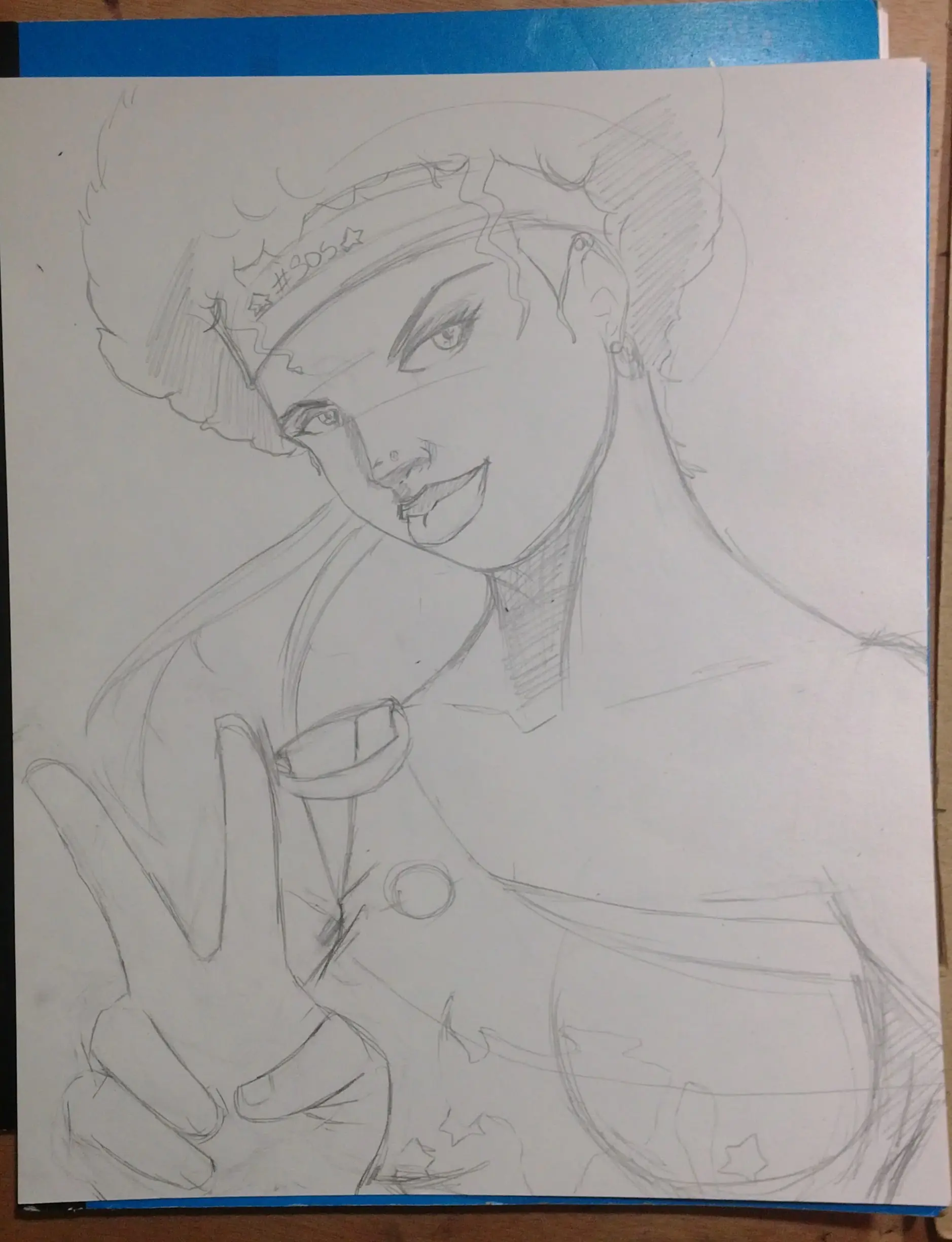 Mi Venezuela Guerrera, Dibujo Propio