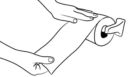 Te enseño a limpiarte el culo