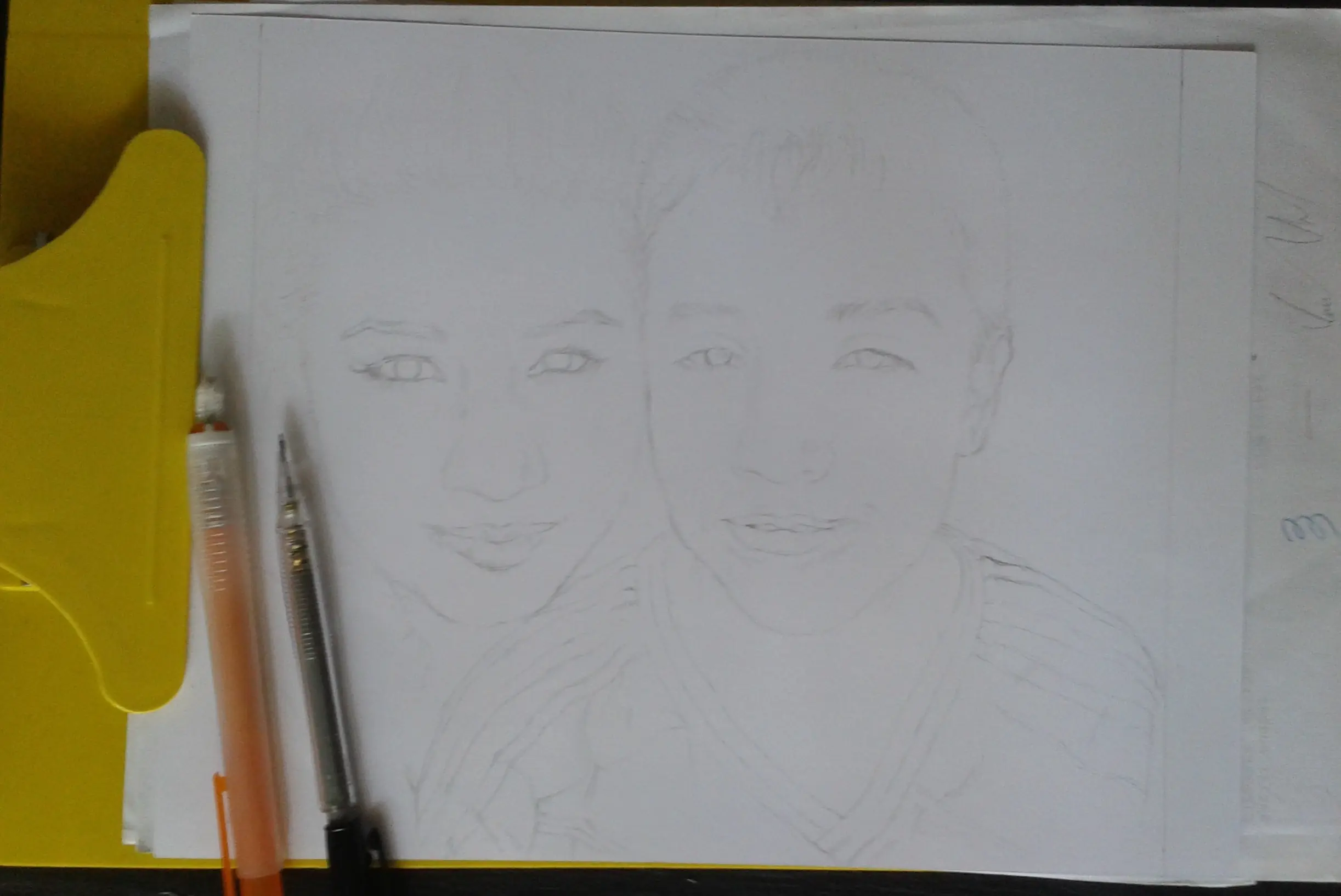 Dibujo Scarlett Johansson