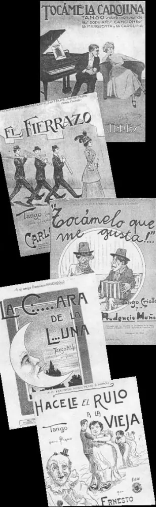 Tango procaz y soez ...