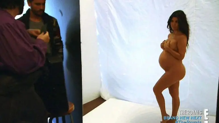 El backstage desagradable del desnudo de una Kardashian
