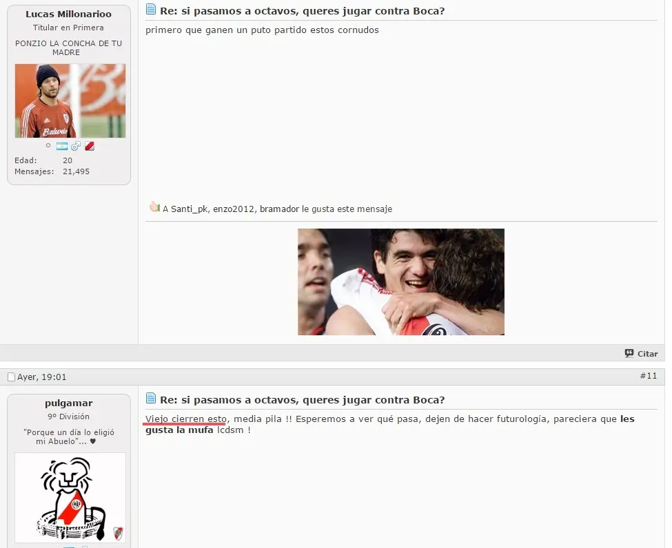 River quiere jugar contra Boca? Mirate esto