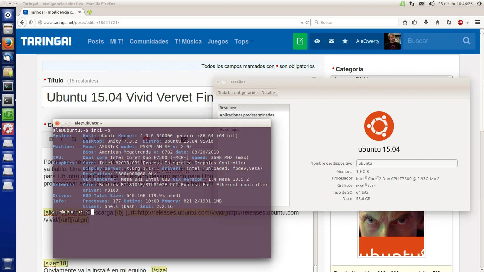 Ubuntu 1504 Vivid Vervet