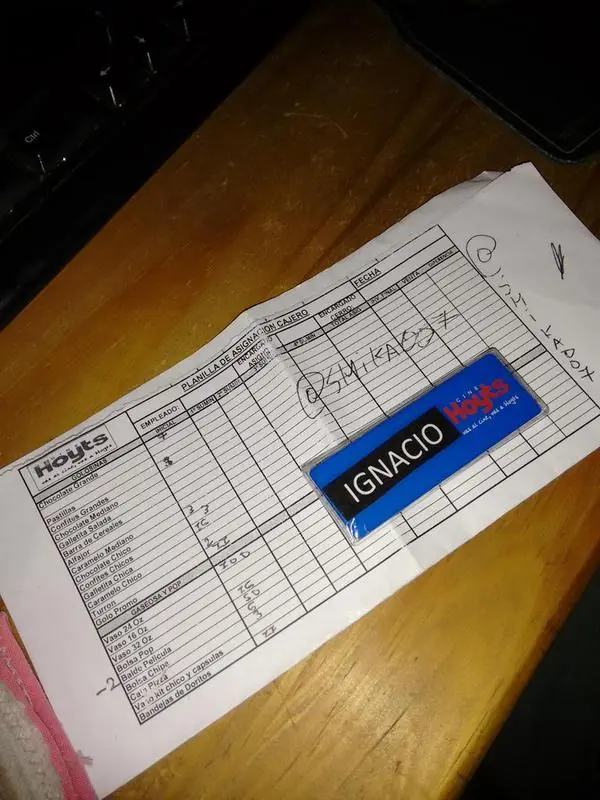 Trabaje en un Cine Hoyts [PrimerTrabajo]