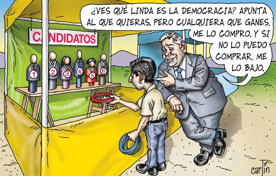 Carlincaturas-de tinte Politico y Social en el Peru