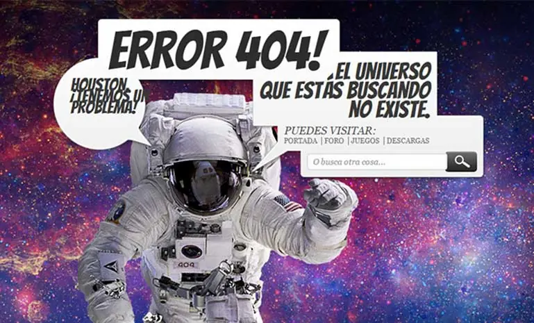 Origen del Error 404