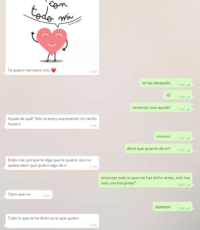 Mi hermana quiere que deje mi vida de paz, y te lo muestro. Mi hermana quiere que deje mi vida de paz, y te lo muestro.