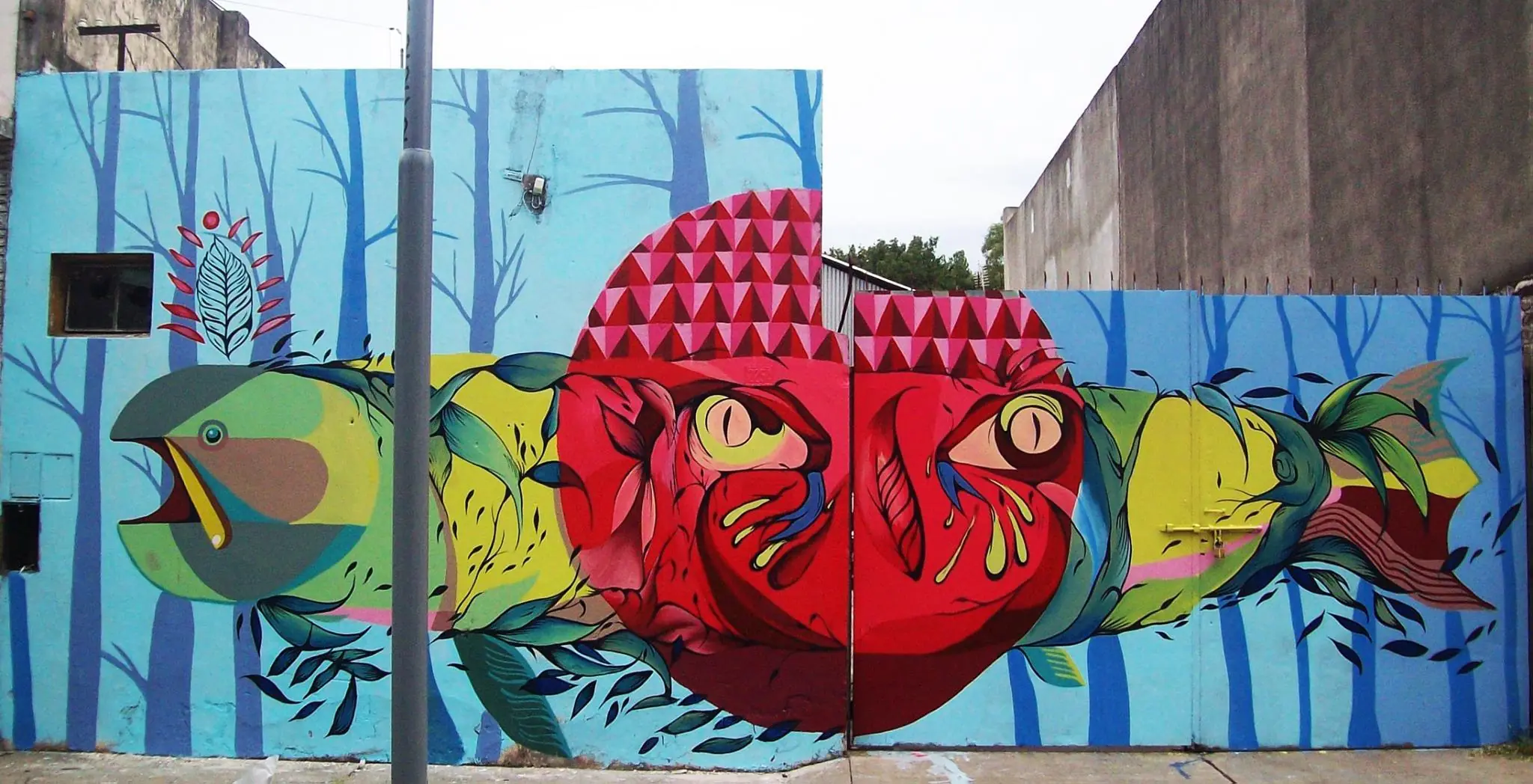 El arte callejero de Fiorela Silva El arte callejero de Fiorela Silva