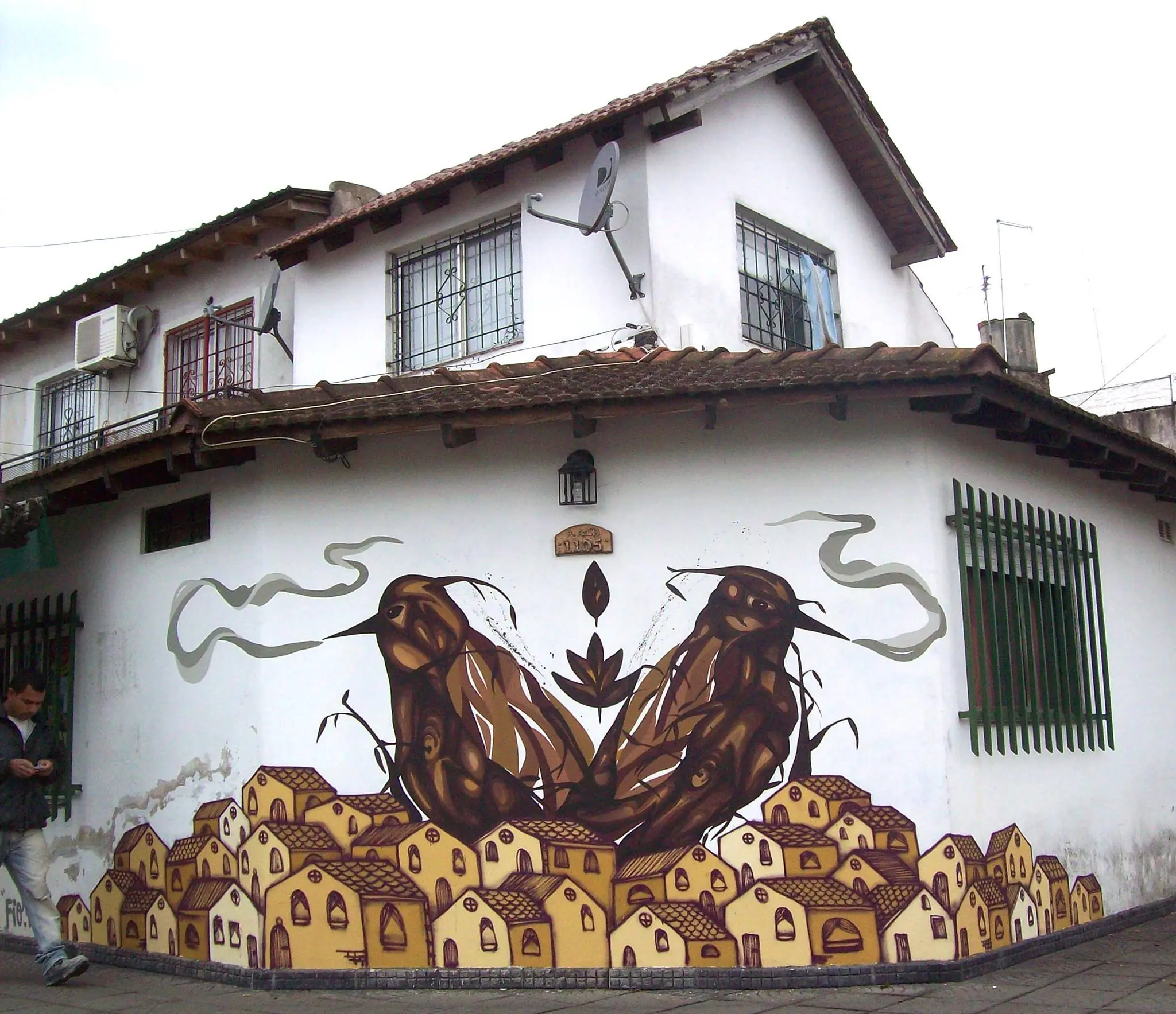 El arte callejero de Fiorela Silva El arte callejero de Fiorela Silva