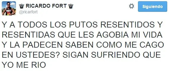 Mis twits favoritos de ricardo fort