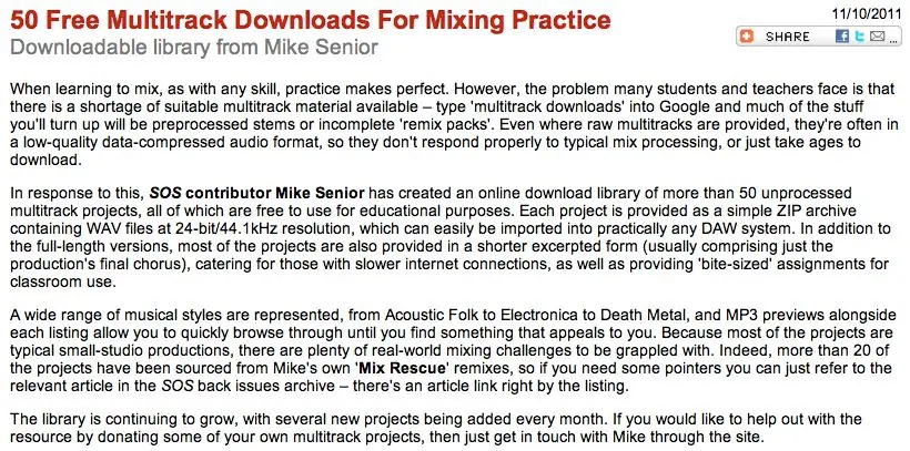 Tecnicas de Grabación para Músicos y Técnicos.
