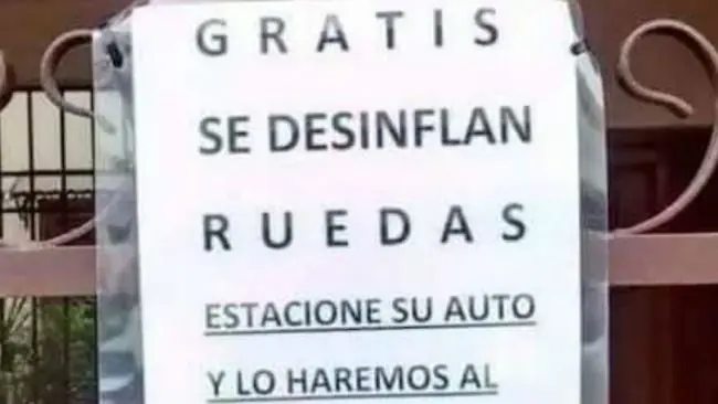 Mira lo que están esos carteles papaa