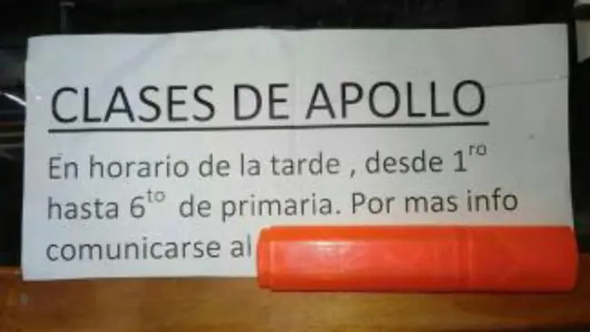 Mira lo que están esos carteles papaa