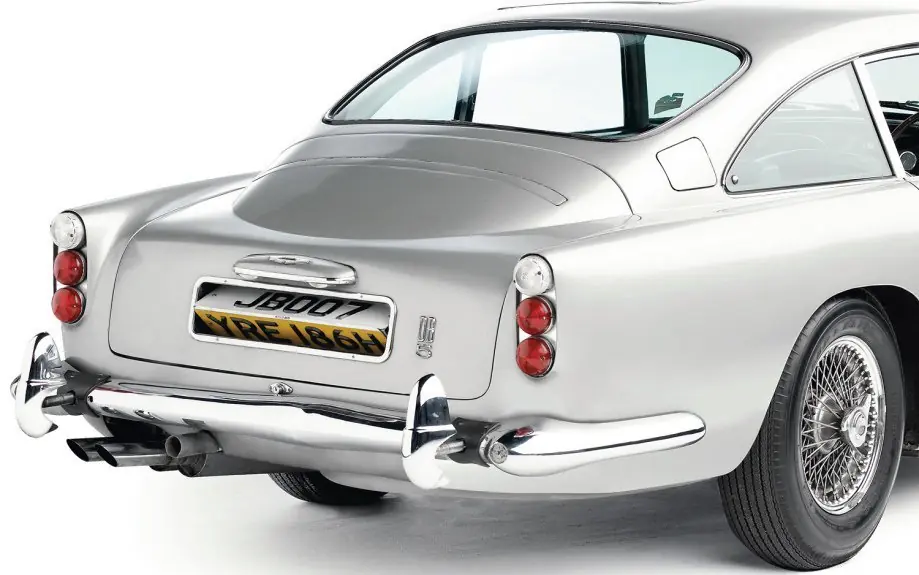 Galeria del Aston Martin de 1965 de James Bond