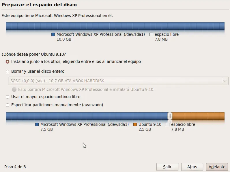 instalacion de linux