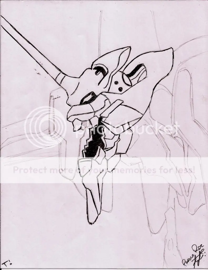 Eva 01 Mi dibujo a mano(cert)[paso a paso][actualizado]