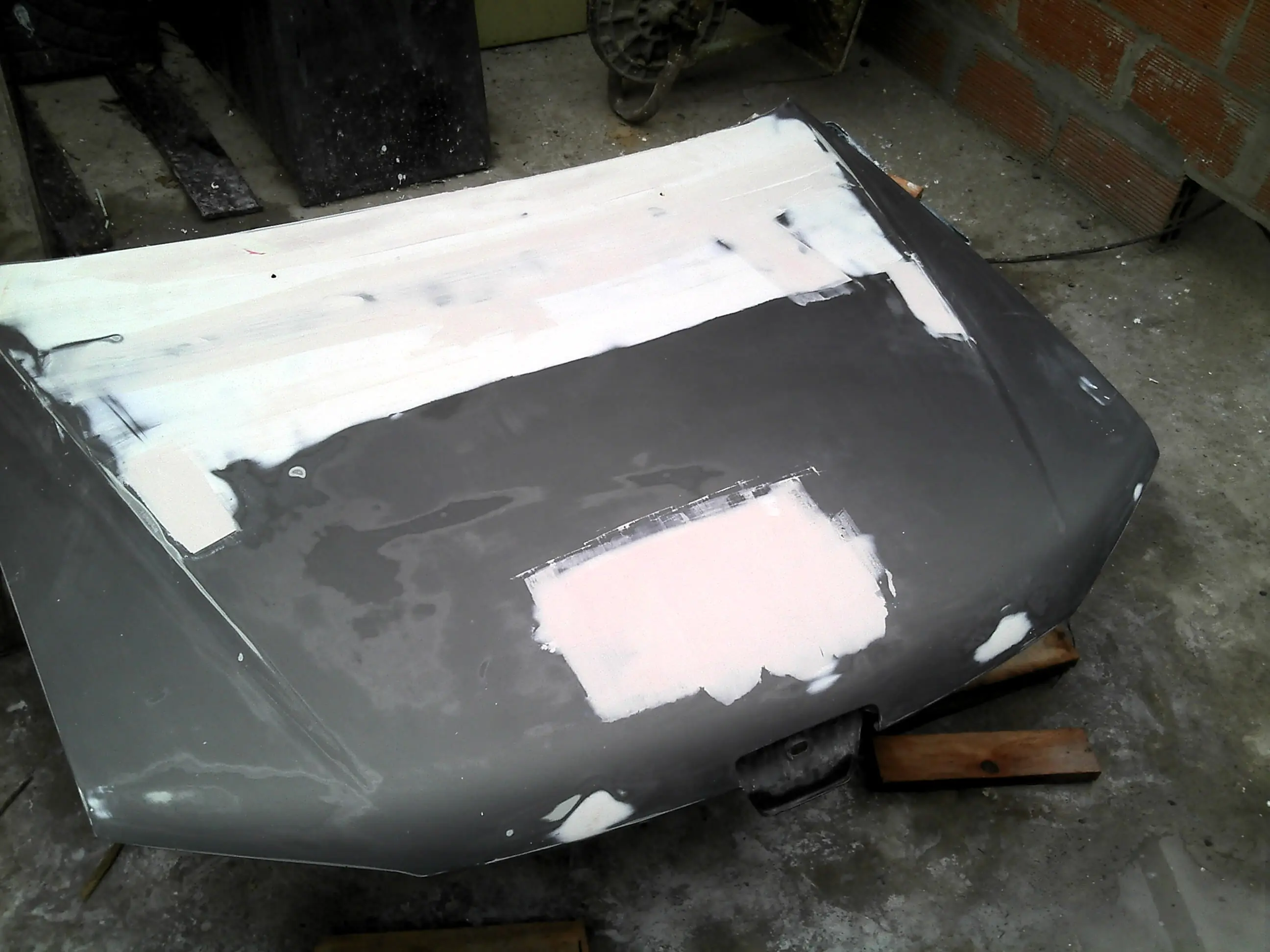 cambio de frente del peugeot 306 de fase I a fase II