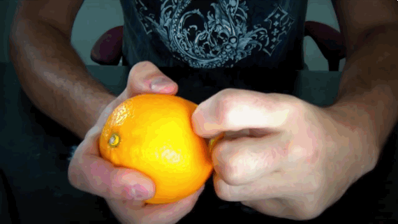 Te muestro como pelar naranjas sin esfuerzo