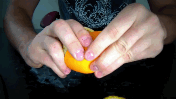 Te muestro como pelar naranjas sin esfuerzo