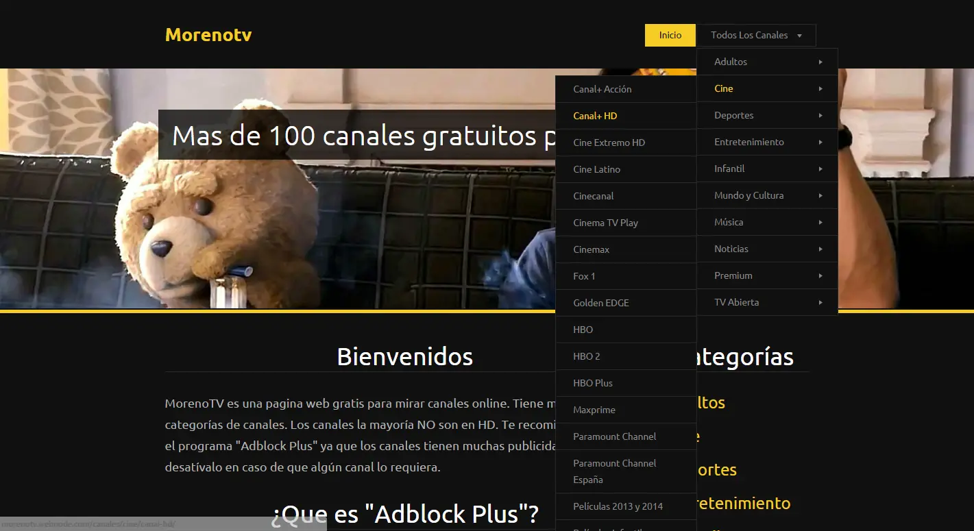 muchos canales online muchos canales online